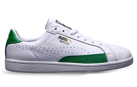Puma Match 74 White/Fern Green Sneaker (Model: 358673 03)