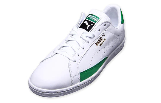 Puma Match 74 White/Fern Green Sneaker (Model: 358673 03)