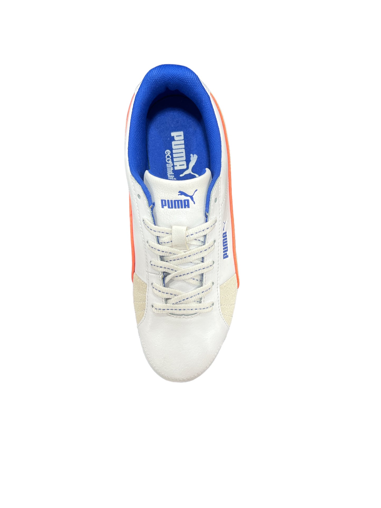 PUMA Women's Myndy Frosted White/Mazerine Blue Sneakers - 355492 01