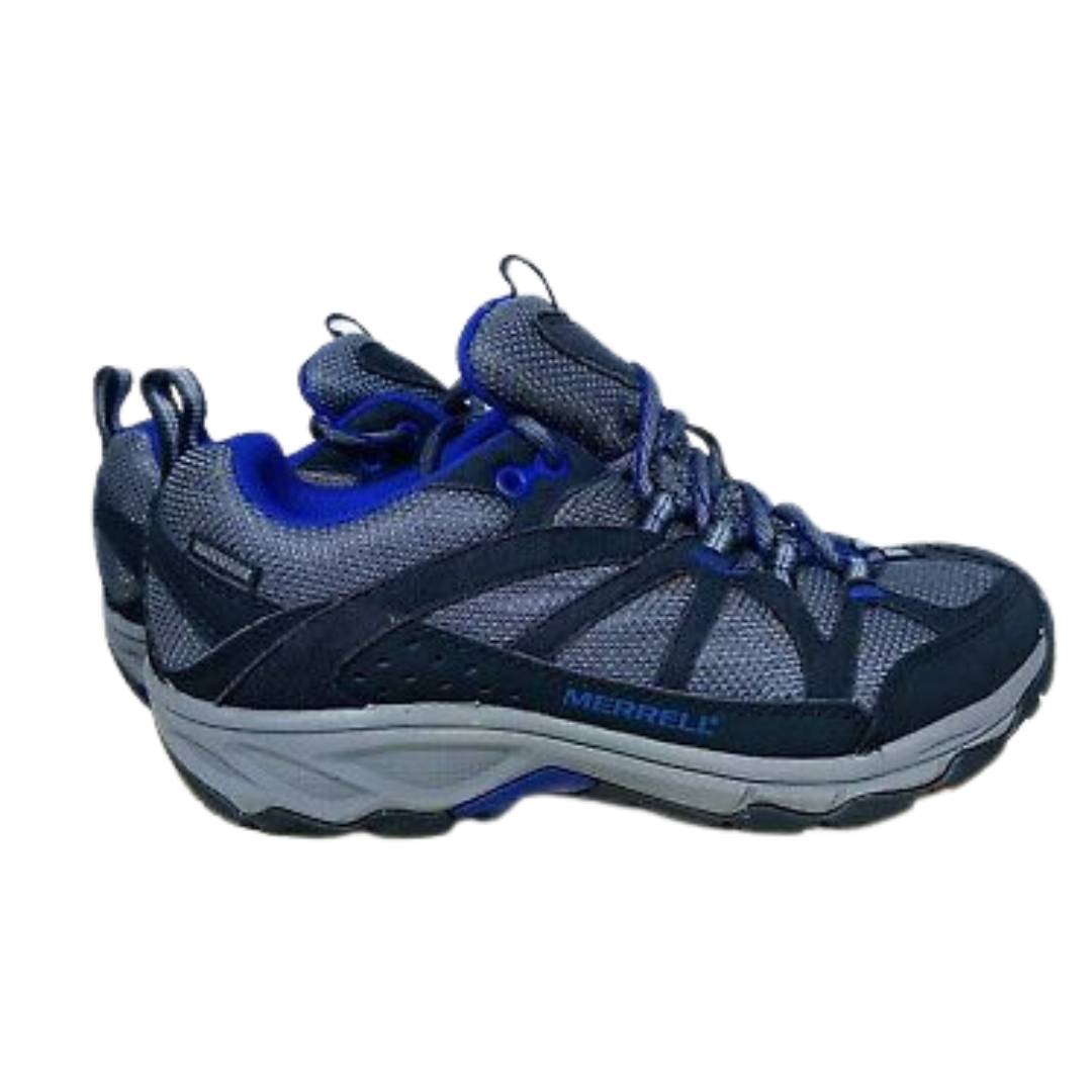 Merrell Women's Calia Waterproof Black Hiking Trailer Shoes - J55676
