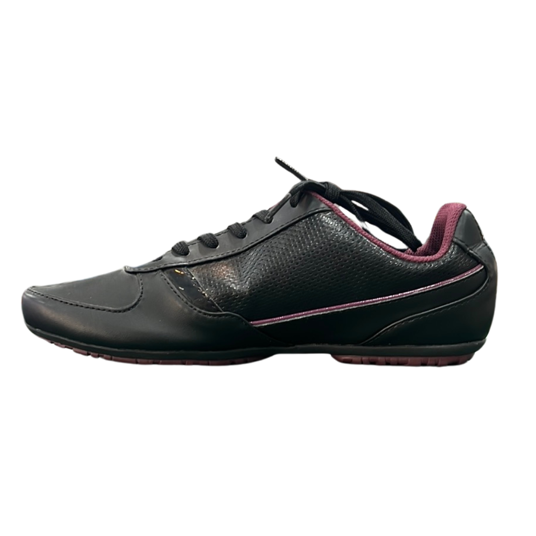 Lacoste Women's Atherton Col SPW Black Dark Purple Sneaker
