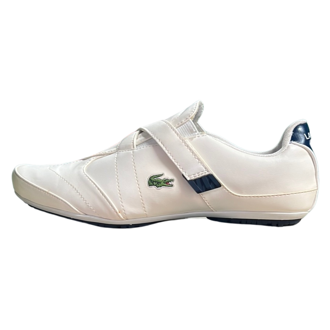 Lacoste Women's Bedelia LCR White/Dark Blue Sneaker