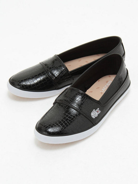 Lacoste Women's Marice CRC SPW Black Slip Ons
