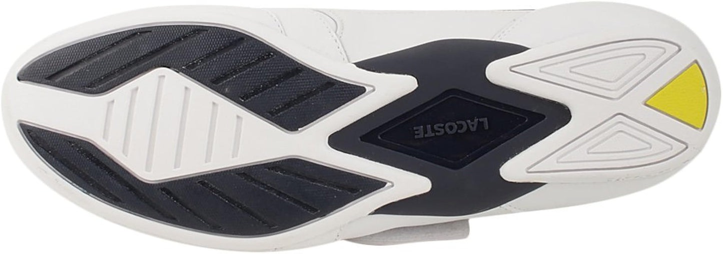 Lacoste Mens Diluer Strap 1991 US Dark Grey/Light Green Low Top Fashion Sneakers