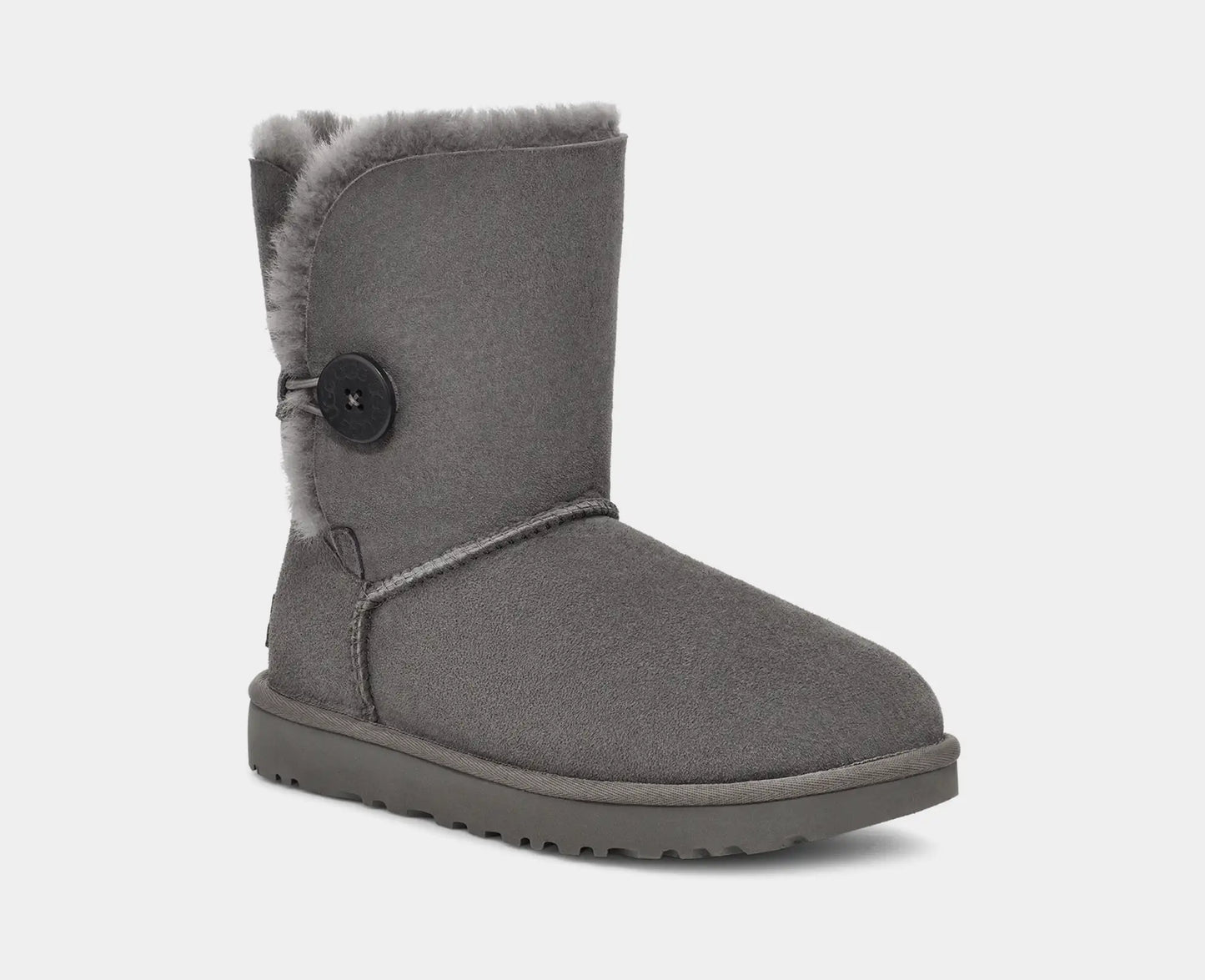 UGG Kids Bailey Button Grey Boots