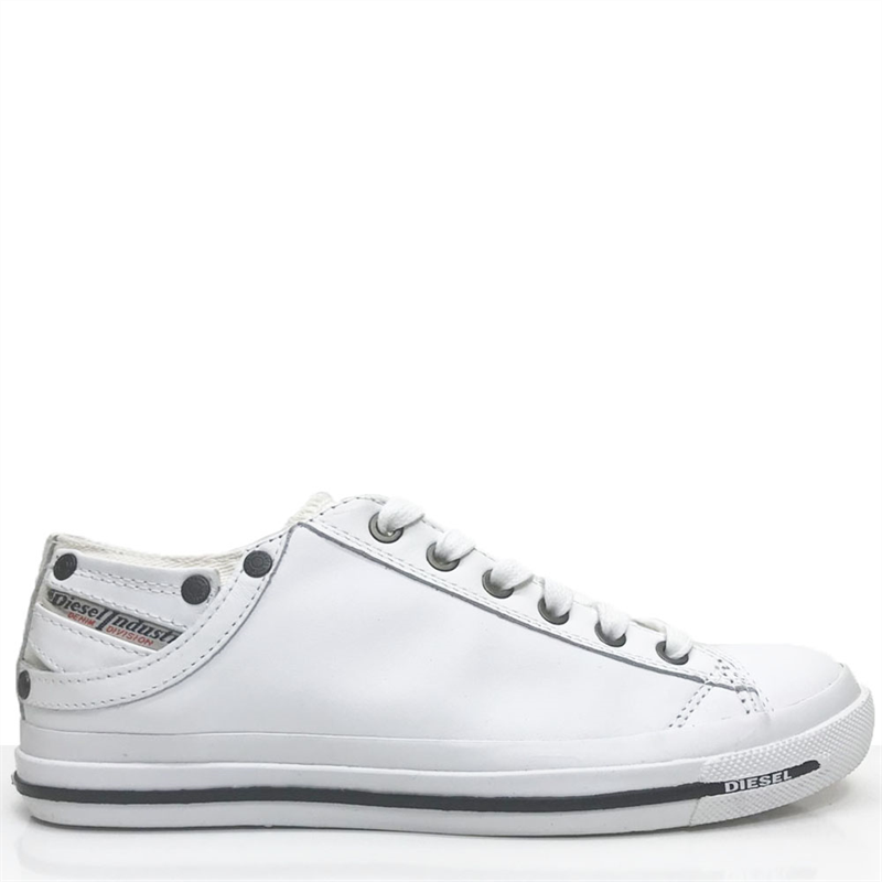 EXPOSURE IV LOW W Women: Leather And Canvas Sneakers