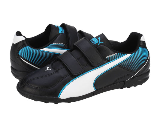 PUMA Esquadra IT V Jr. Black-White-Scuba Blue 103133 01