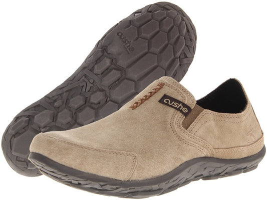 Cushe Men's Suede Slippers Taupe