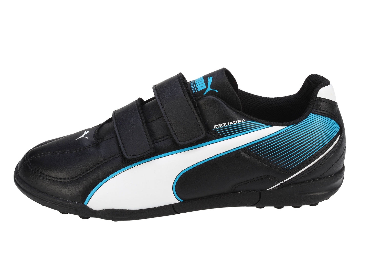 PUMA Esquadra IT V Jr. Black-White-Scuba Blue 103133 01