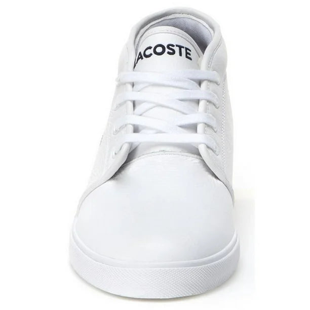 Lacoste Ampthill LCR SPM Leather/Synthetic White Sneakers