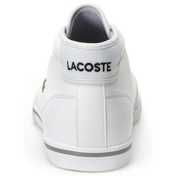 Lacoste Ampthill LCR SPM Leather/Synthetic White Sneakers