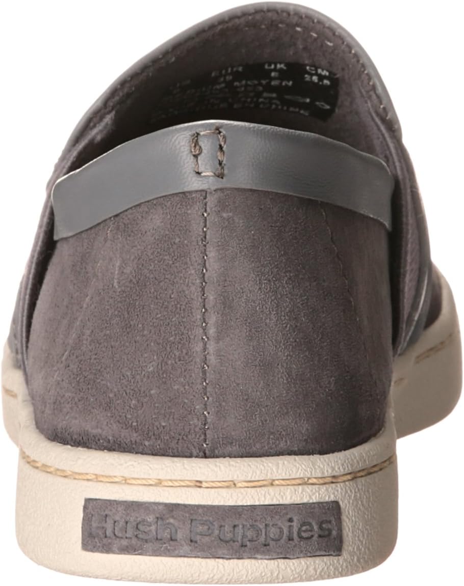 Hush Puppies Women's Cherish Gwen Smoke Suede Flats