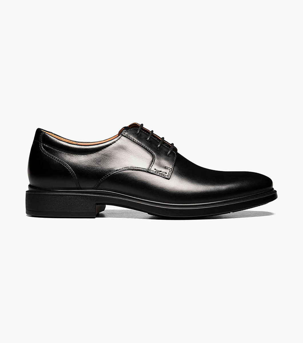 Florsheim Men's Plain Toe Oxford Black Dress Shoe