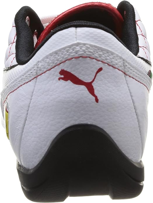 PUMA Drift Cat 6 SF Flash Ferrari Leather Men's Shoes White/Black/Red - 305291 03