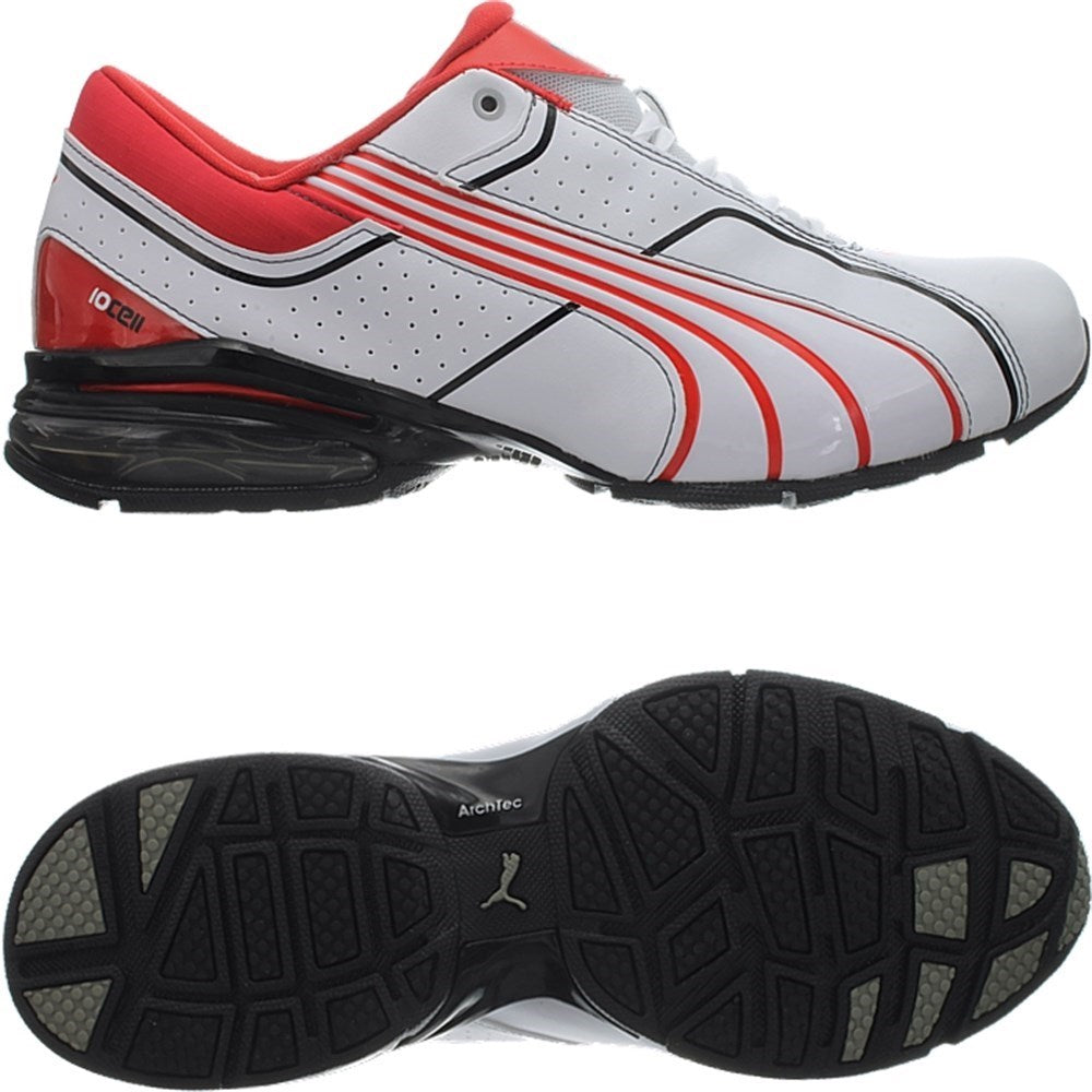 PUMA Cell Tolero 3 White Flame/Scarlet Black - 185958 09