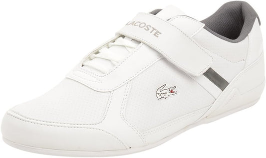 Lacoste Men's Rippon PUO White/Dark Grey Fashion Sneakers