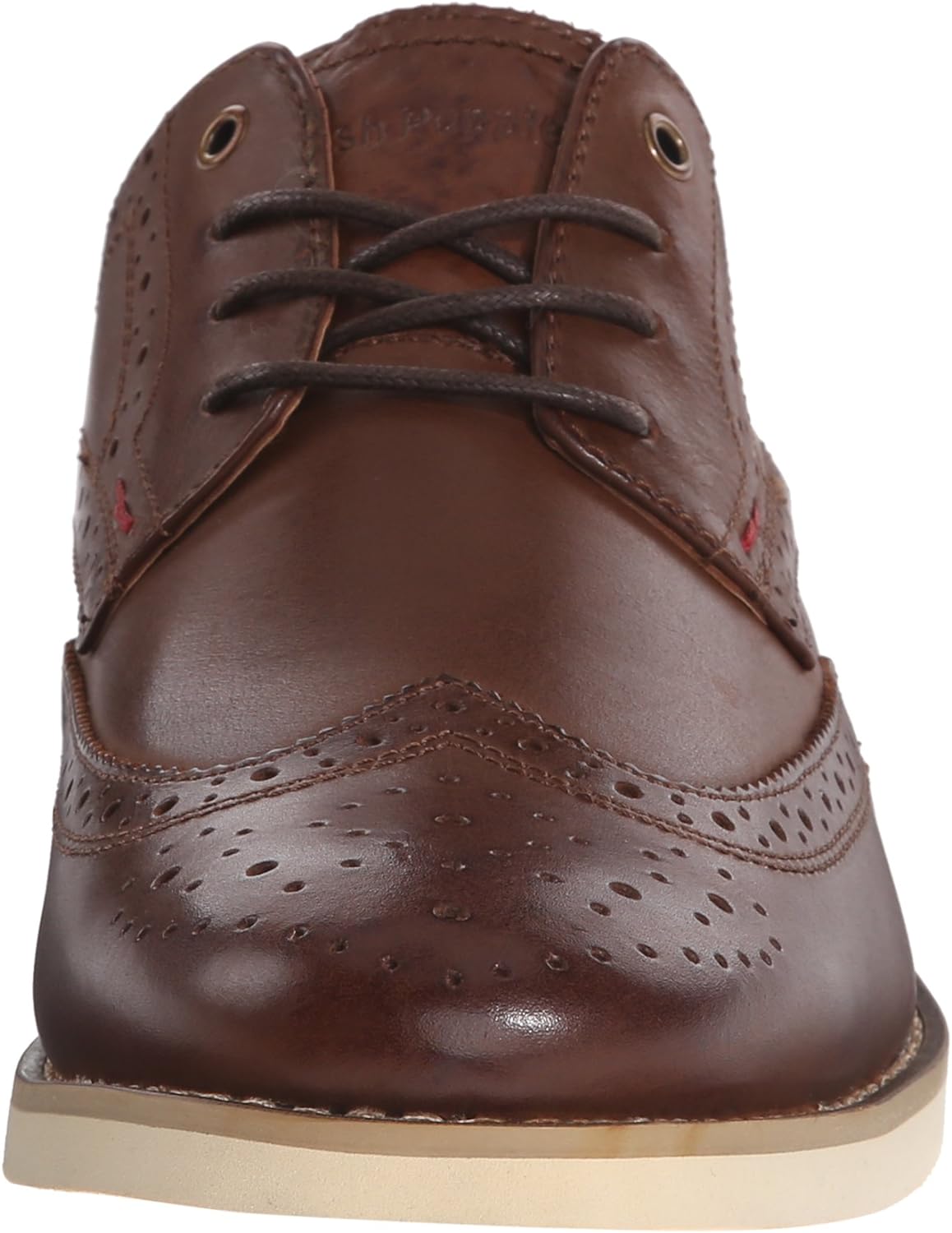 Hush Puppies Men's Fowler Ez Dress Oxford, Cognac Leather