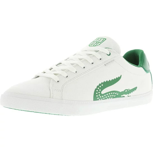 Lacoste Men's Grad Vulc TSP US White/Green CNV Snneakers