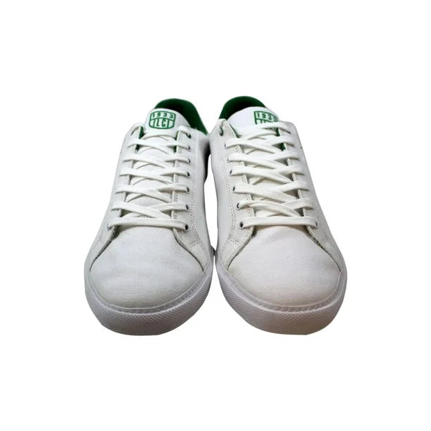 Lacoste Men's Grad Vulc TSP US White/Green CNV Snneakers