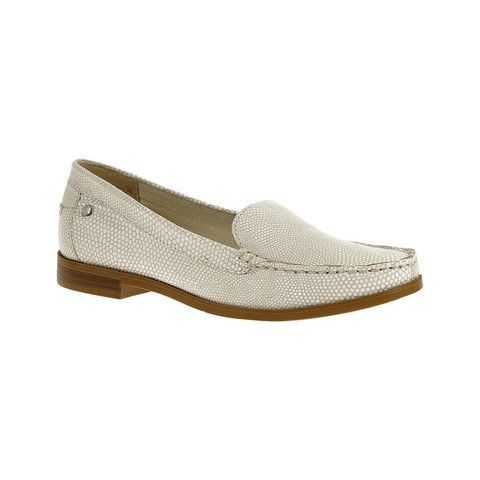 Hush Puppies Women's Irena Sloan White Snake Texture