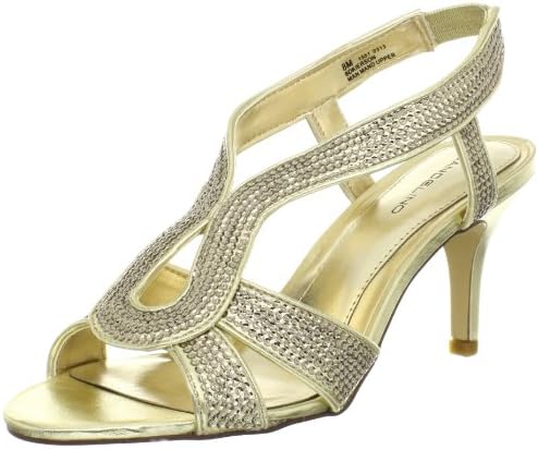 Bandolina Women's Kierson Gold Y SY Heel Sandals