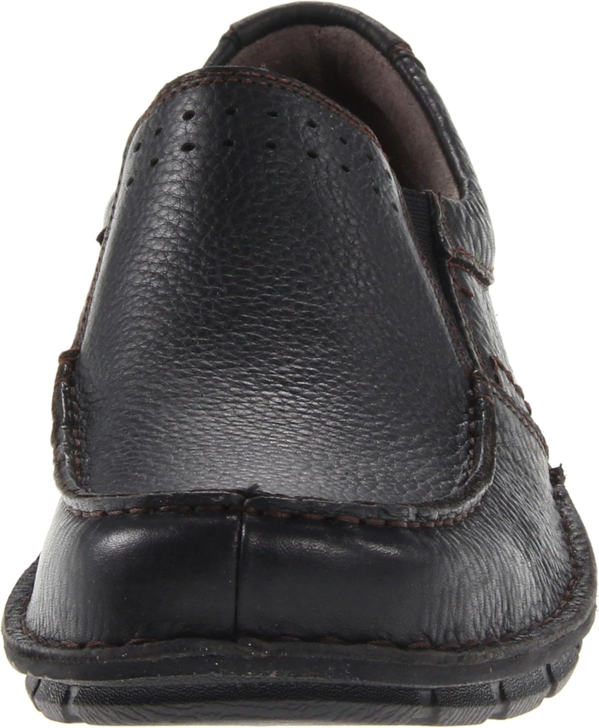 Hush Puppy Men's Montrose Black Leather Slip-On