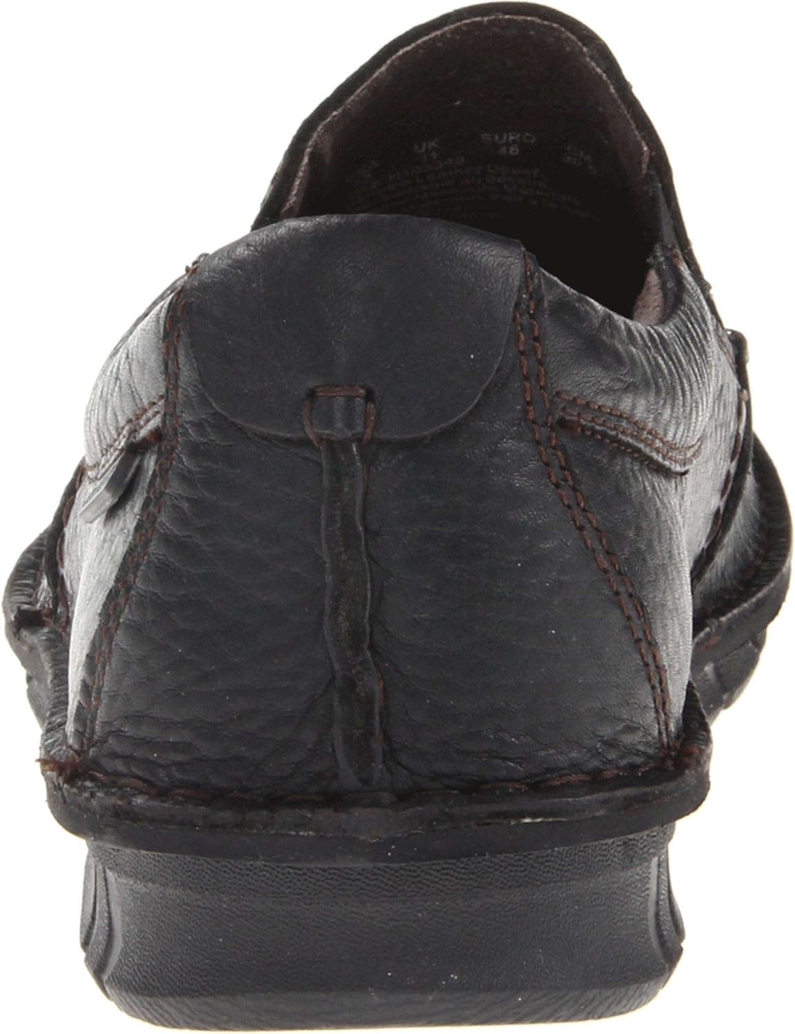 Hush Puppy Men's Montrose Black Leather Slip-On