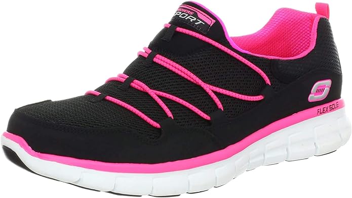 Skechers Women's 11793 Black/Hot Pink