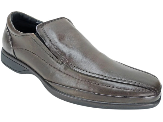 Kenneth Cole Reaction Men's Strong Bunch Brown Slip-On Loafers