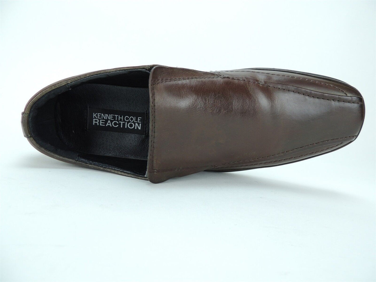 Kenneth Cole Reaction Men's Strong Bunch Brown Slip-On Loafers