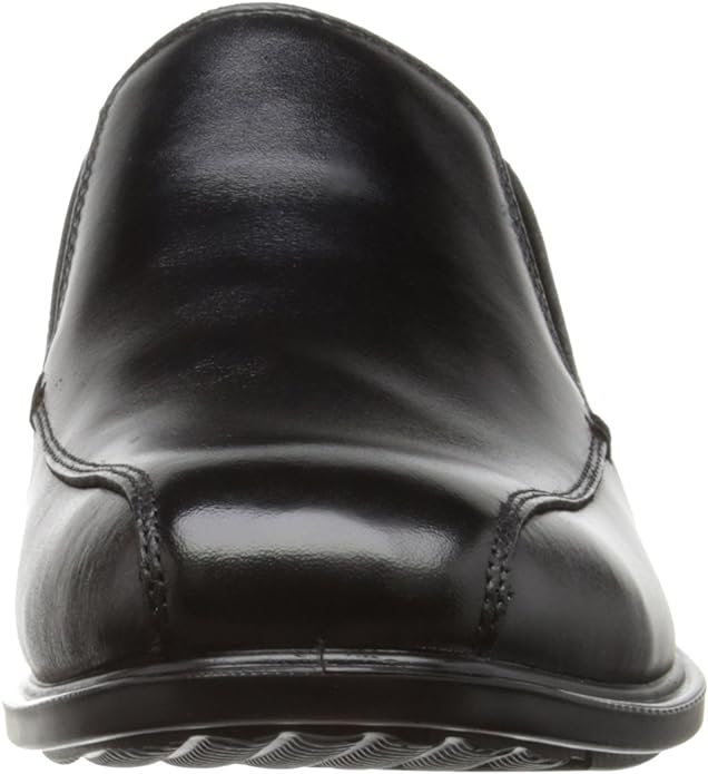 Hush Puppies Men's Vito Slip On Black Leather Dress Shoe