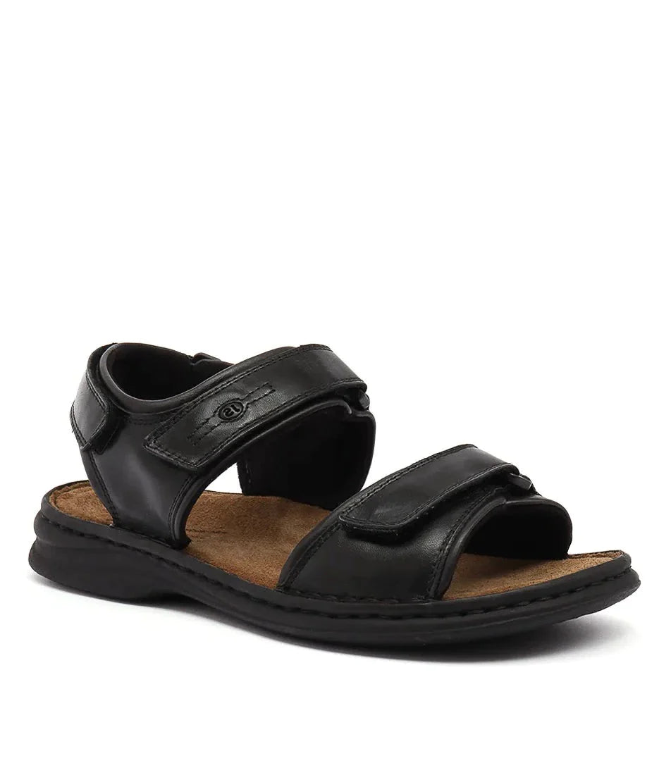 Josef Seibel Rafe Montana Schwarz Brasil Sandals