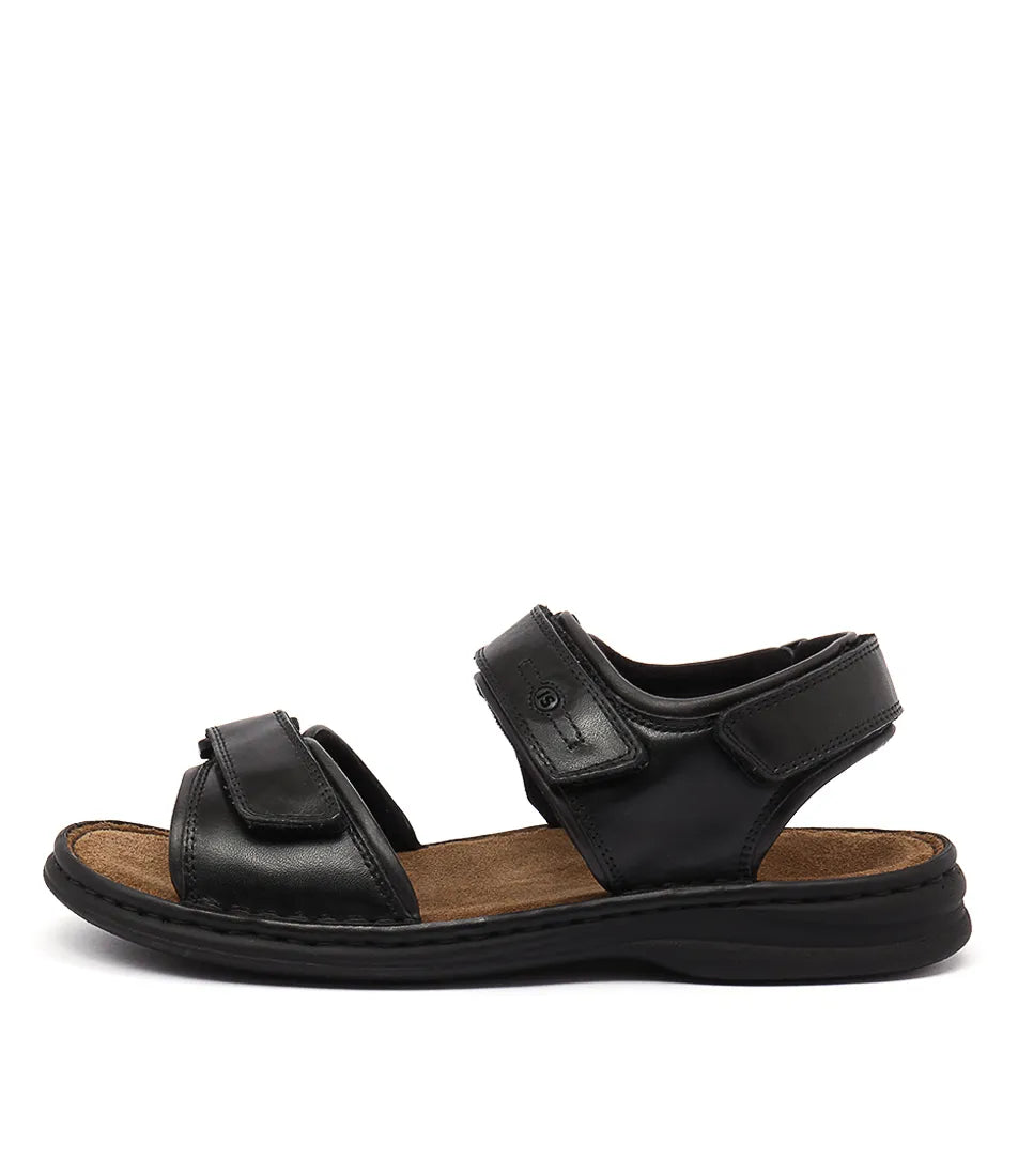 Josef Seibel Rafe Montana Schwarz Brasil Sandals