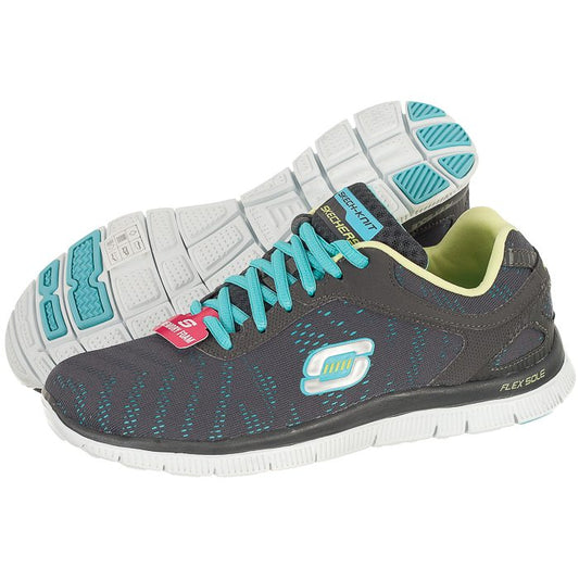 Skechers Women's 11886 Grey/Blue Sneakers