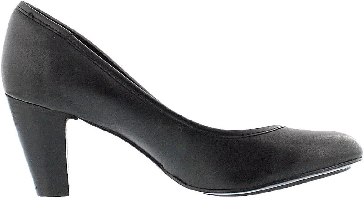 Hush Puppies Women's Jemma Lennox Black Leather Heels