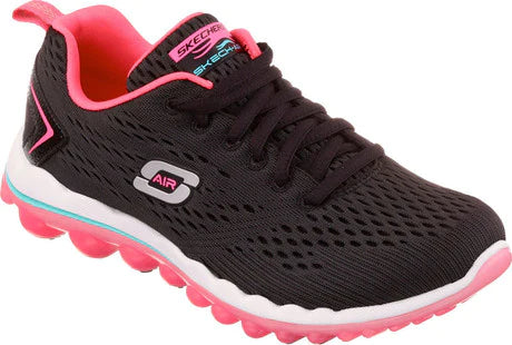 Skechers Kids 12101 Black/Hot Pink Sneakers