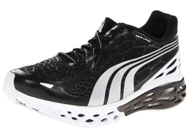 Puma Men's Bioweb Elite NM Running Shoe Black/Puma Silver/White 186903 09