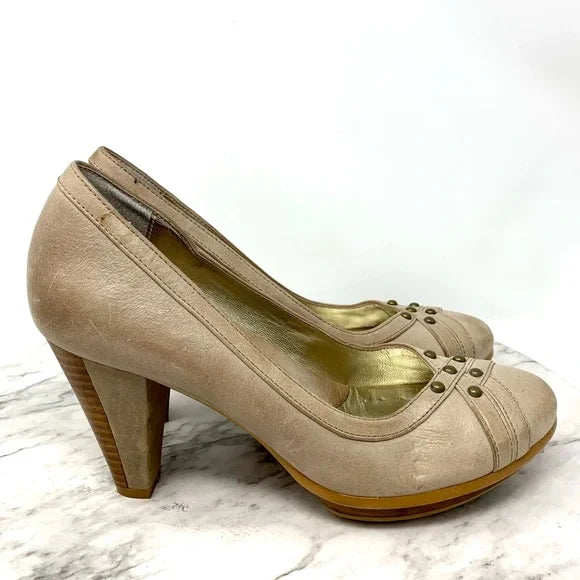 Blondo Valda Taupe Heels