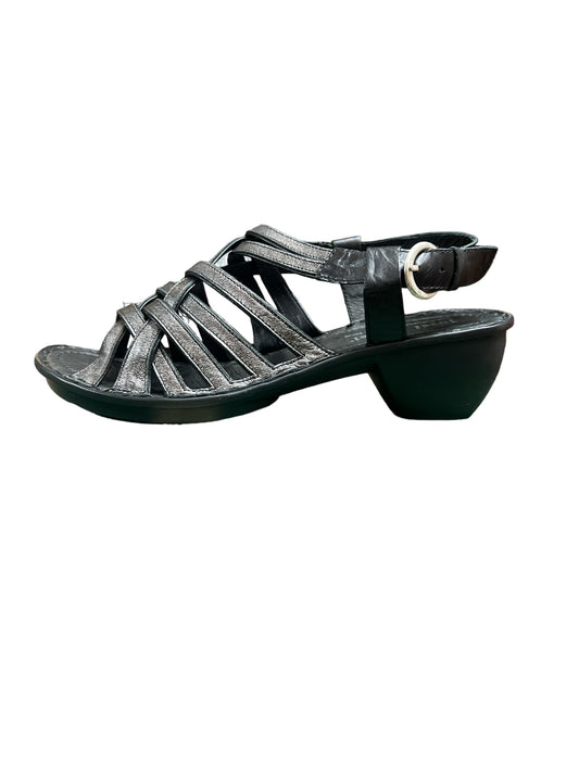 Josef Seibel Women's Celeste Bozen Kombi Schwarz Basalt Heel Sandals