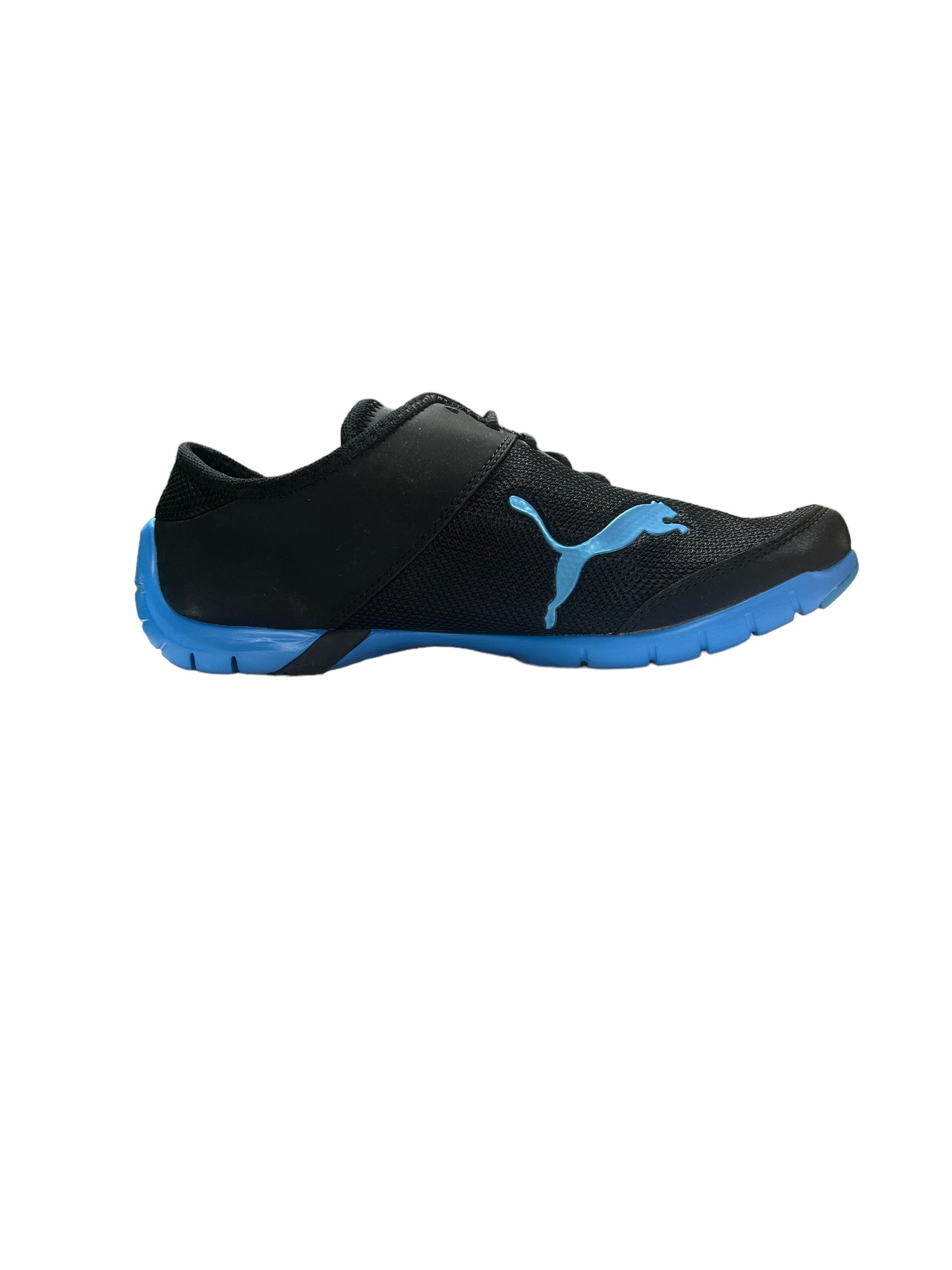 PUMA Future Cat SuperLT JR Black/Black/ Malibu Blue - 304405 02