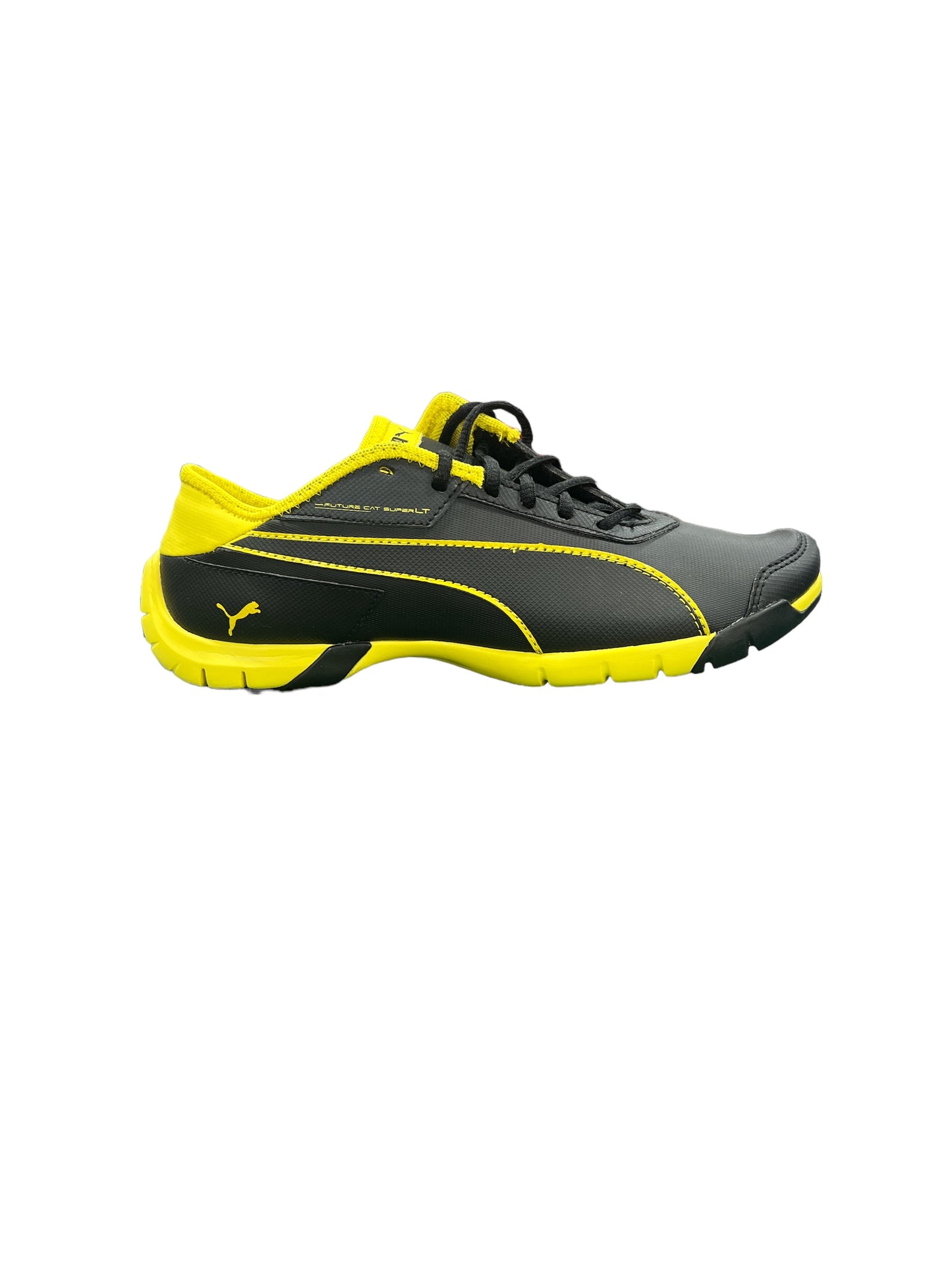 PUMA Future Cat SuperLT Jr. Black/Blazing Yellow - 304692 03