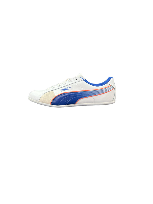 PUMA Women's Myndy Frosted White/Mazerine Blue Sneakers - 355492 01