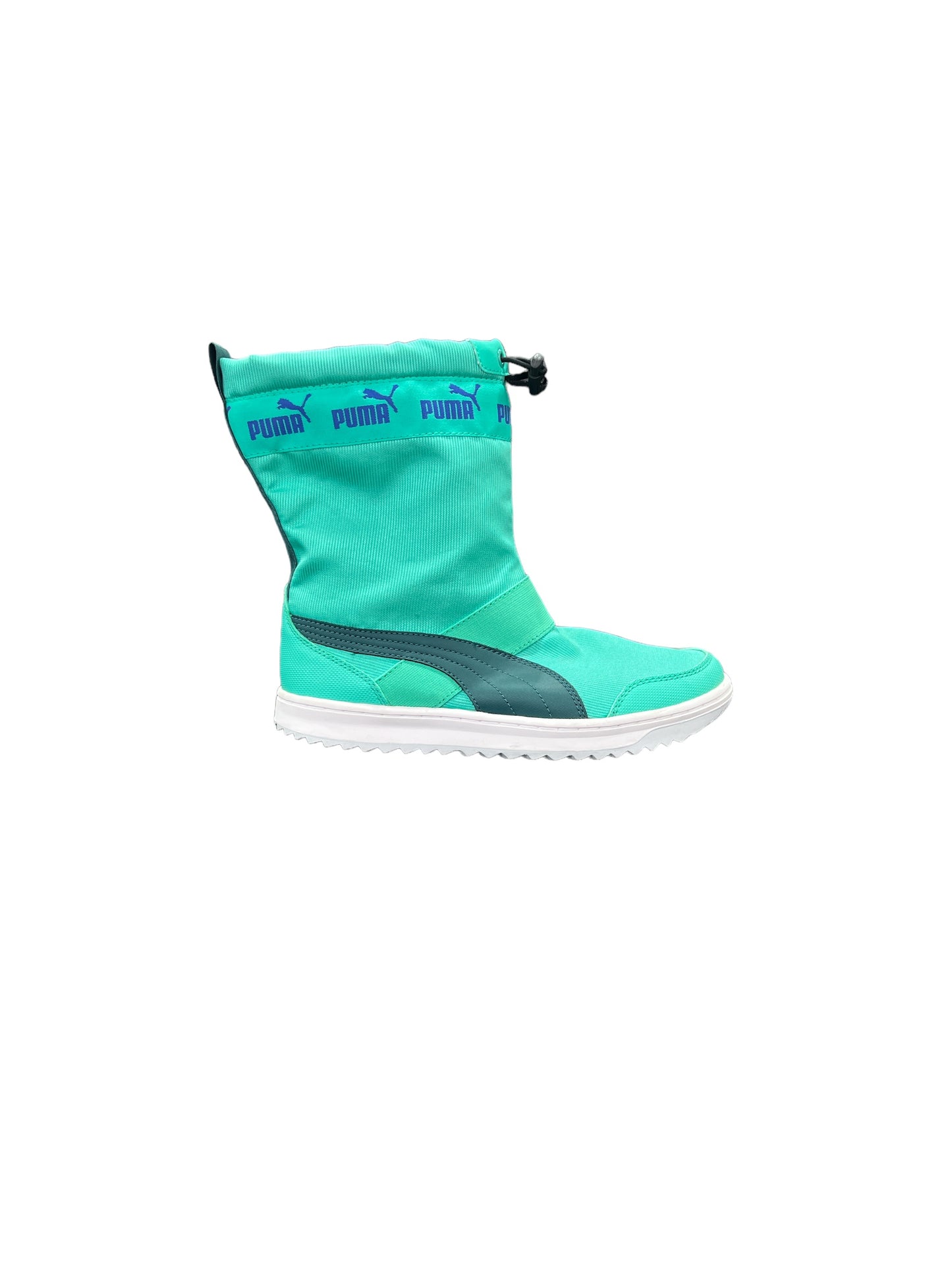 PUMA Women's Snow Ankle Fluo Teal Boots - 355483 03