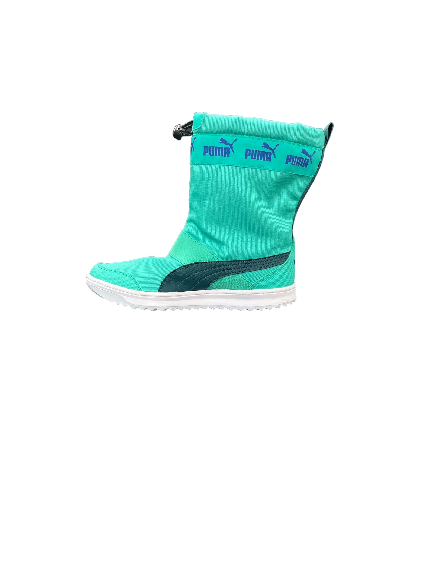 PUMA Women's Snow Ankle Fluo Teal Boots - 355483 03