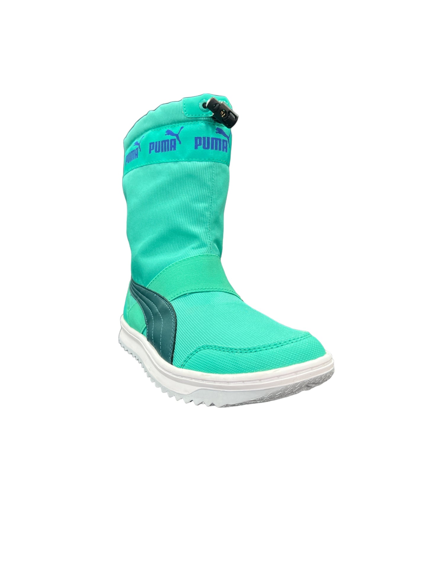 PUMA Women's Snow Ankle Fluo Teal Boots - 355483 03