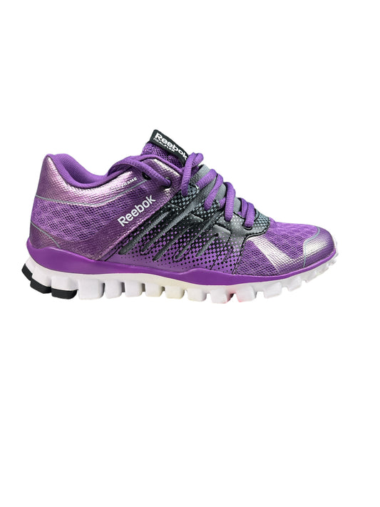 Reebok Women's Realflex Strength Tr Purple Black Sneakers - J99340