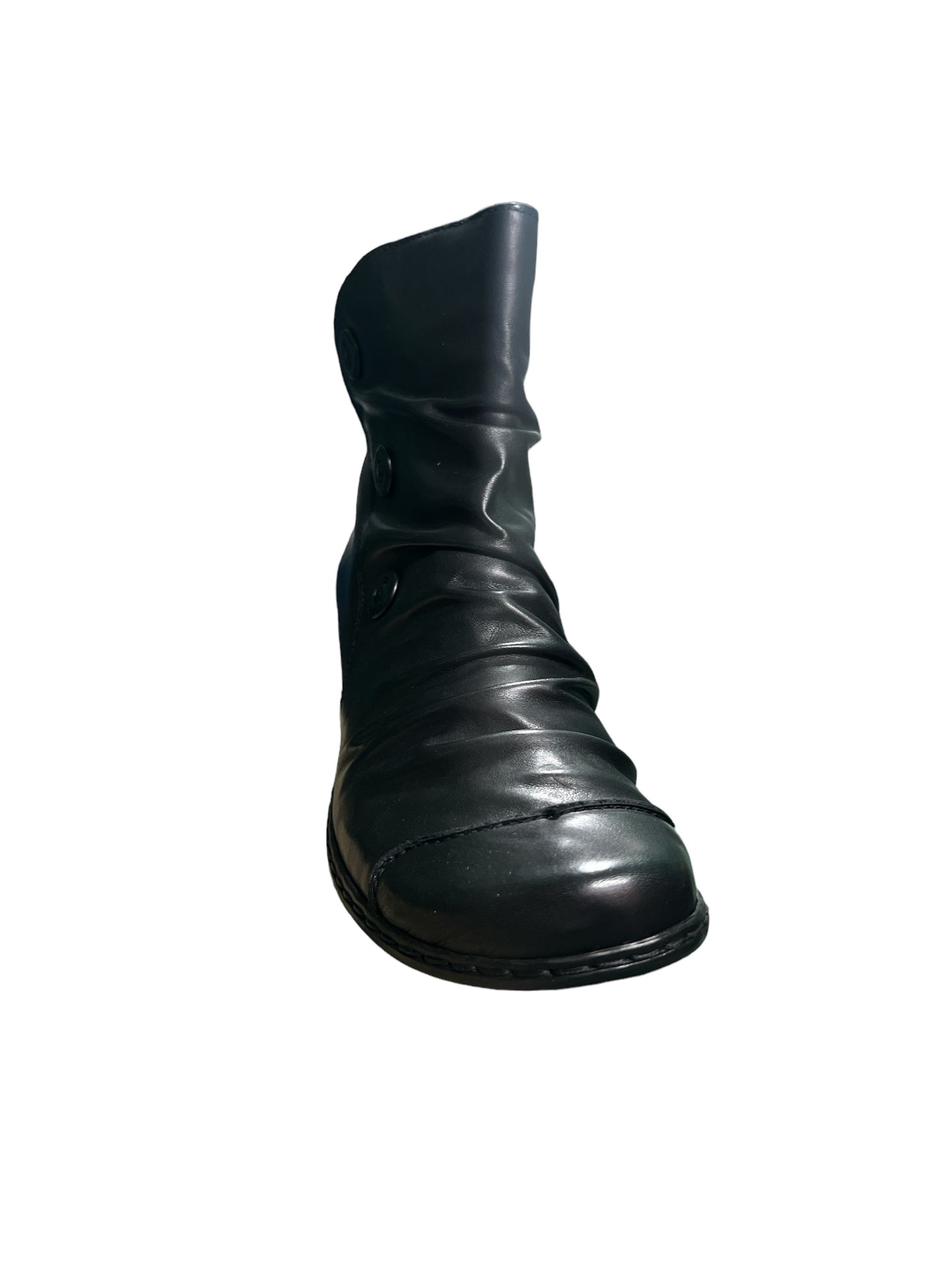 Rieker 72170-00 Black Heel Boots