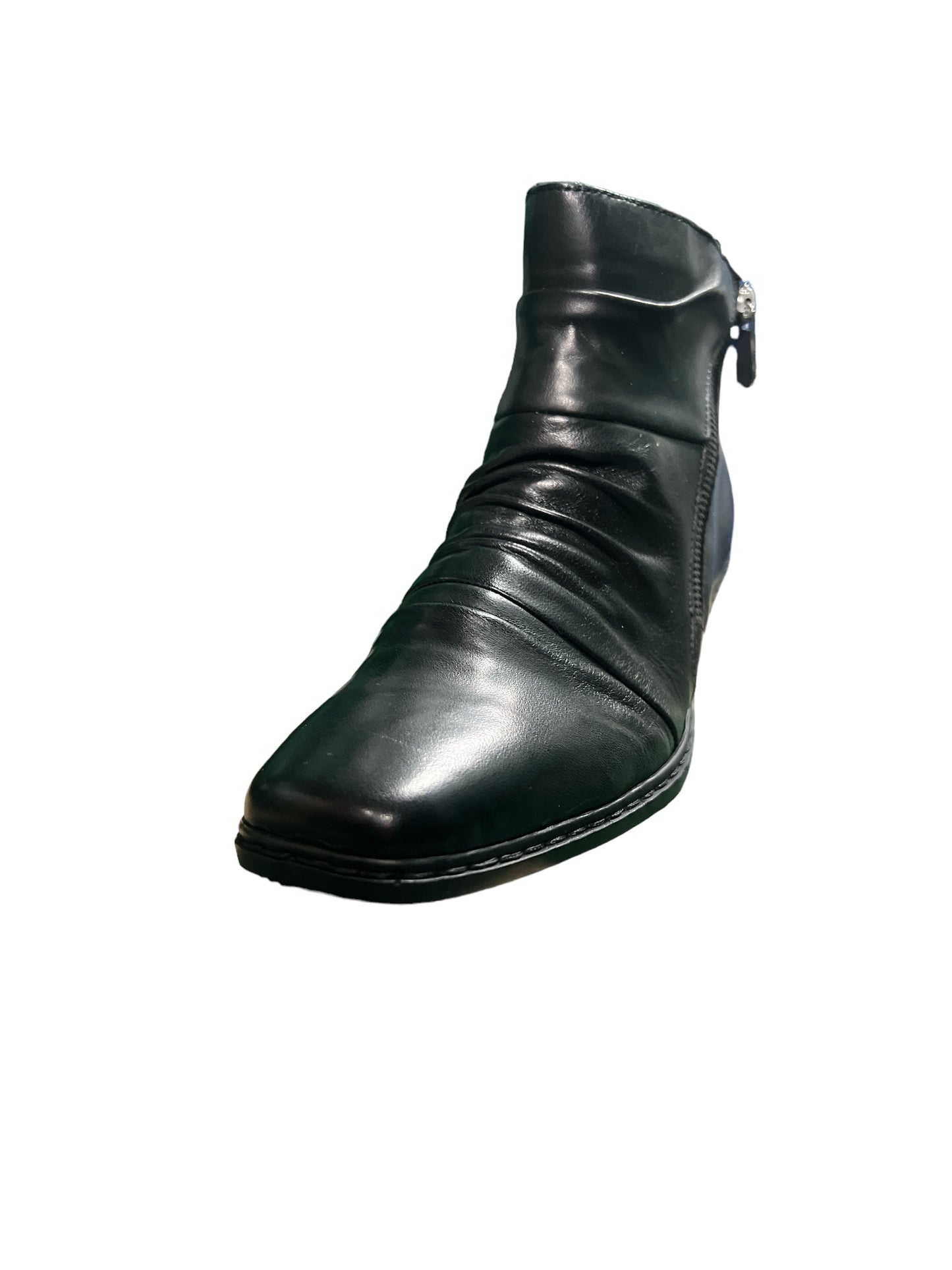 Rieker 74553-00 Black Heel Boots