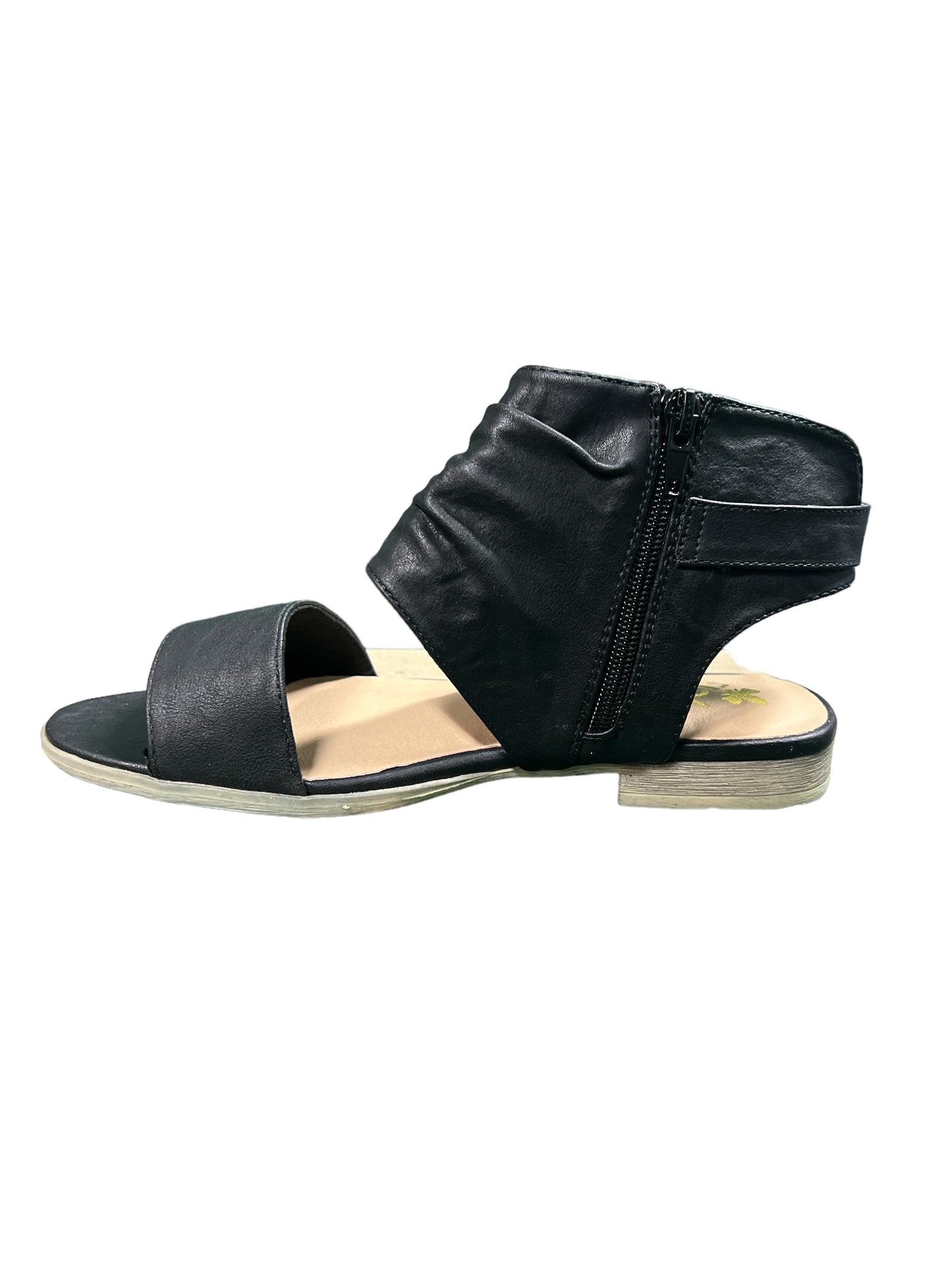 Rieker V0752-00 Black Heel Sandals