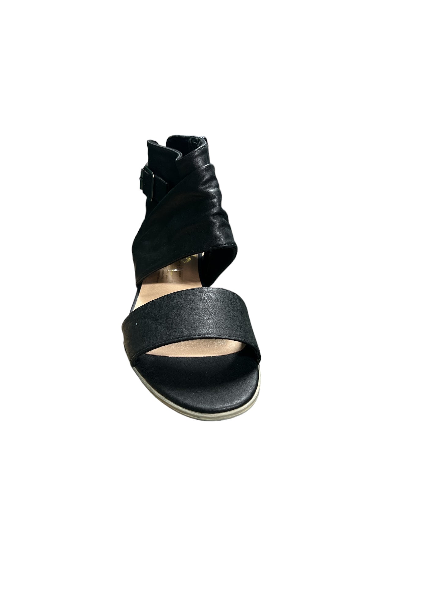 Rieker V0752-00 Black Heel Sandals